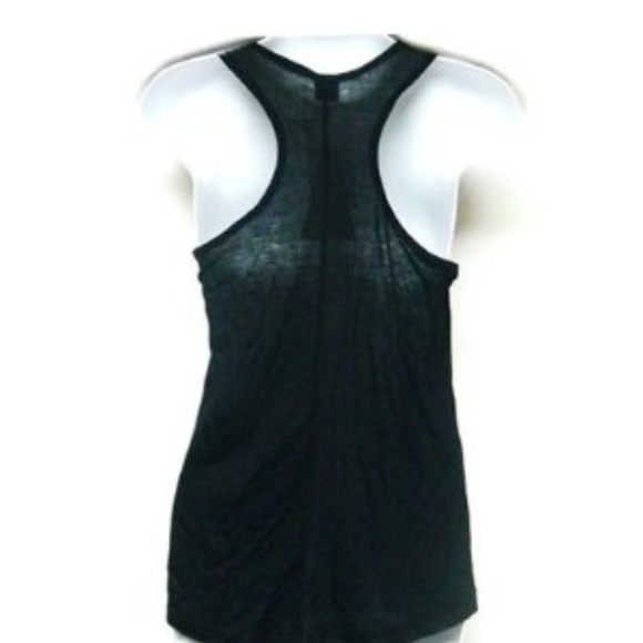 🍄Skull Print Studded Tank Top Black Gold Small - Picture 2 of 4